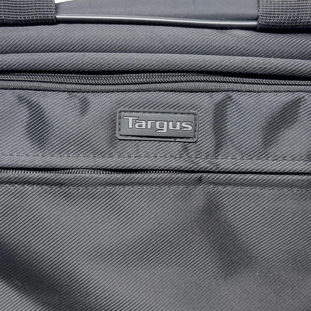 Targus Black Laptop Bag Briefcase Messenger Bag with Shoulder Strap